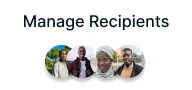 Manage Recipients